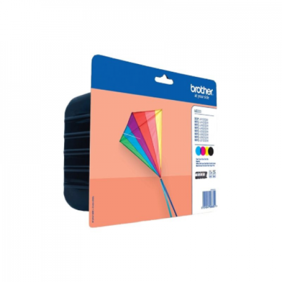 Brother LC223 | Ink Cartridge | Black, Cyan, Magenta, Yellow