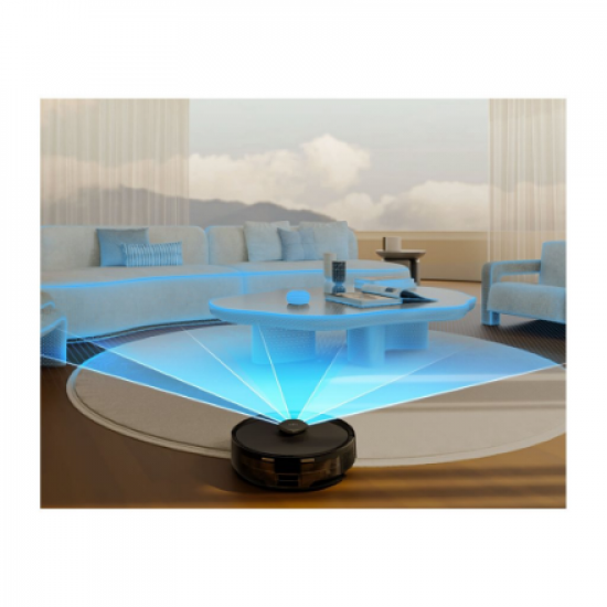 TP-LINK Hyper Suction Robot Vacuum and Mop | Tapo RV30 Max Plus | Wet&Dry | 2600 mAh | Dust capacity 3 L | 5300 Pa | Black