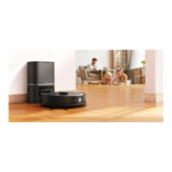 TP-LINK Hyper Suction Robot Vacuum and Mop | Tapo RV30 Max Plus | Wet&Dry | 2600 mAh | Dust capacity 3 L | 5300 Pa | Black