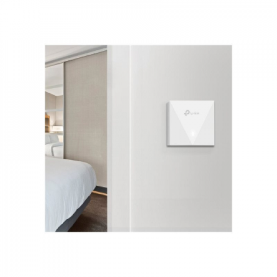 TP-LINK AX3000 Wall Plate WiFi 6 Access Point | EAP650-Wall | 802.11ax | 2.4 GHz/5 GHz | 10/100/1000 Mbit/s | Ethernet LAN (RJ-45) ports 2 | MU-MiMO No | PoE in