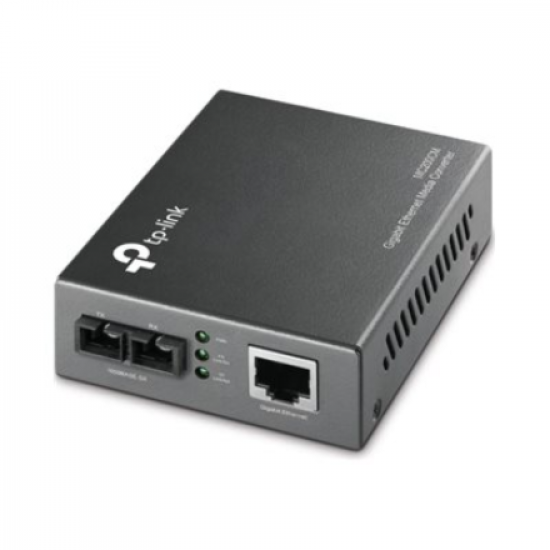 TP-LINK Gigabit Multi-Mode Media Converter | MC200CM | 1x 1000M SC/UPC port | 1x 1000M RJ45 port (Auto MDI/MDIX)