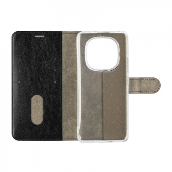 Fixed Opus | Book Case | Xiaomi | Redmi Note 14 Pro+ 5G | Leather | Black