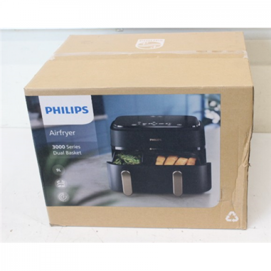 SALE OUT. Philips | Airfryer | NA352/00 | Power 2750 W | Capacity 9 L | Rapid Air technology | Charcoal Grey/Copper | DAMAGED PACKAGING