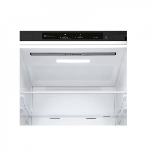 LG Refrigerator | GBV3100EEP | Energy efficiency class E | Free standing | Combi | Height 186 cm | No Frost system | Fridge net capacity 234 L | Freezer net capacity 110 L | Display | 35 dB | Dark Graphite