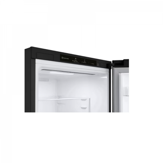 LG Refrigerator | GBV3100EEP | Energy efficiency class E | Free standing | Combi | Height 186 cm | No Frost system | Fridge net capacity 234 L | Freezer net capacity 110 L | Display | 35 dB | Dark Graphite