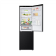 LG Refrigerator | GBV3100EEP | Energy efficiency class E | Free standing | Combi | Height 186 cm | No Frost system | Fridge net capacity 234 L | Freezer net capacity 110 L | Display | 35 dB | Dark Graphite