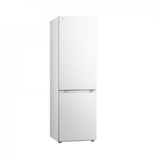 LG Refrigerator | GBV3100ESW | Energy efficiency class E | Free standing | Combi | Height 186 cm | No Frost system | Fridge net capacity 234 L | Freezer net capacity 110 L | Display | 35 dB | White