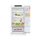 LG Refrigerator | GBV3100ESW | Energy efficiency class E | Free standing | Combi | Height 186 cm | No Frost system | Fridge net capacity 234 L | Freezer net capacity 110 L | Display | 35 dB | White
