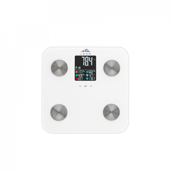 ETA Personal Scale | ETA378190000 Lena | Maximum weight (capacity) 180 kg | Accuracy 100 g | Body Mass Index (BMI) measuring | White