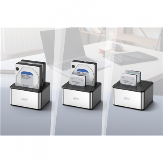 Digitus USB 3.0 dual SATA HDD Docking Station 2.5