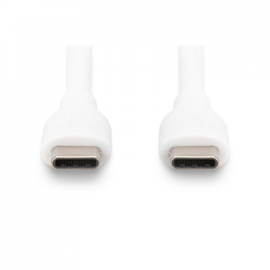 Digitus Silicone Connection Cable | AK-300341-010-W | USB-C to USB-C