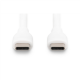 Digitus Silicone Connection Cable | AK-300341-010-W | USB-C to USB-C