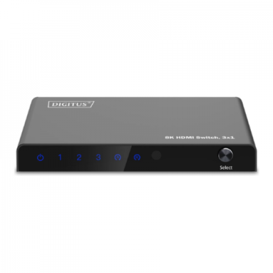 Digitus 8K HDMI Switch, 3x1 | DS-55333 | Black
