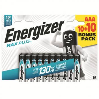 Energizer Max Plus LR03 BL10+10 | AAA