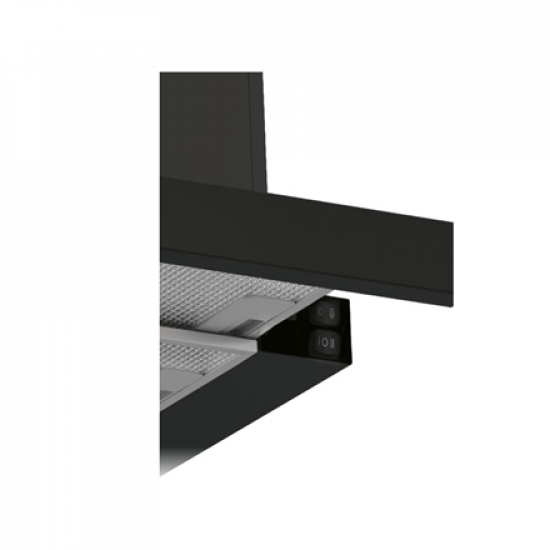 Candy Hood | CBT60RBG | Telescopic | Energy efficiency class C | Width 60 cm | 402 m³/h | Mechanical | LED | Black