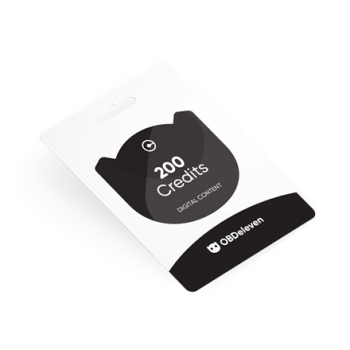 OBDeleven 200 Credits Card