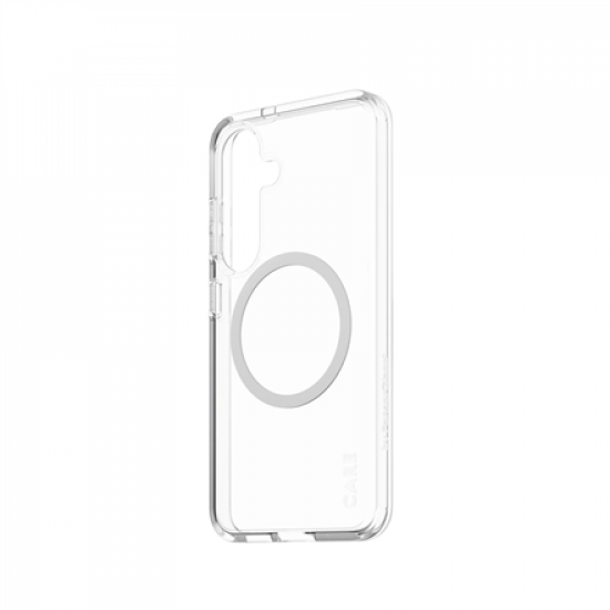 CARE Back protection | Samsung | Galaxy S25 | Recycled plastic | White