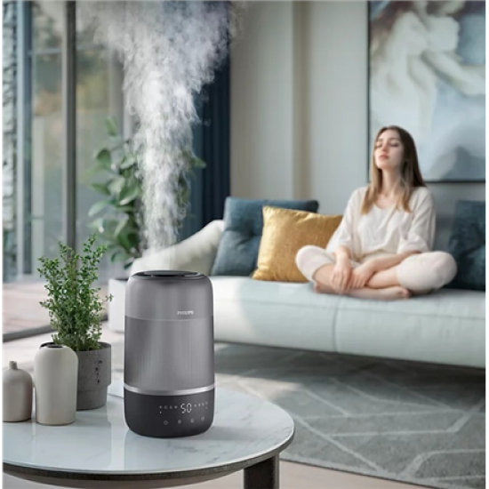 PHILIPS Humidifier Series 1000 Up to 41 m2 3 settings grey | Philips