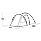 Easy Camp Family tent | Kinn 5 | 5 person(s) | Green