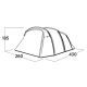 Easy Camp Family tent | Hamra 4 | 4 person(s) | Blue