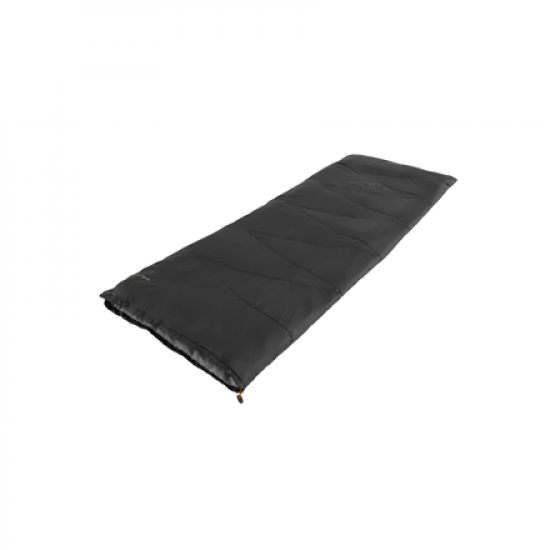 Easy Camp Starling Square Black 10°C | Sleeping Bag | 190 x 75 cm | 5 to 15 °C | One-way, L-shaped