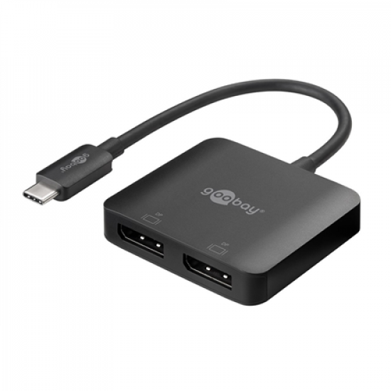 Goobay USB-C Adapter to 2x DisplayPort | 60171