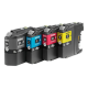 Brother LC127XLVALBP | Ink Cartridge | Black, Cyan, Magenta, Yellow