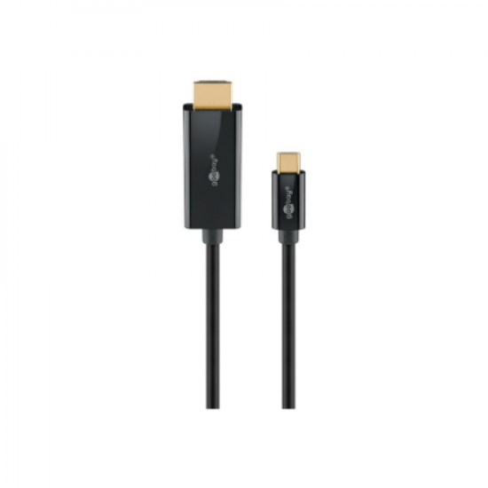 Goobay USB-C to HDMI Cable 4K at 60 Hz, 1 m | 75696
