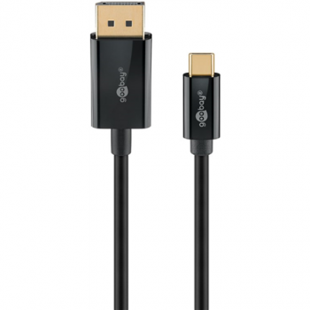 Goobay USB-C to DisplayPort Cable 4K at 60 Hz, 1 m | 75704