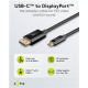Goobay USB-C to DisplayPort Cable 4K at 60 Hz, 1 m | 75704