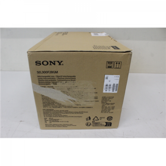 SALE OUT. SALE OUT. Sony | SEL300F28GM FE 300MM F2.8 GM OSS | DAMAGED PACKAGING
