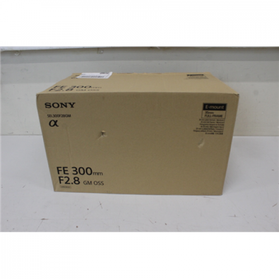 SALE OUT. SALE OUT. Sony | SEL300F28GM FE 300MM F2.8 GM OSS | DAMAGED PACKAGING