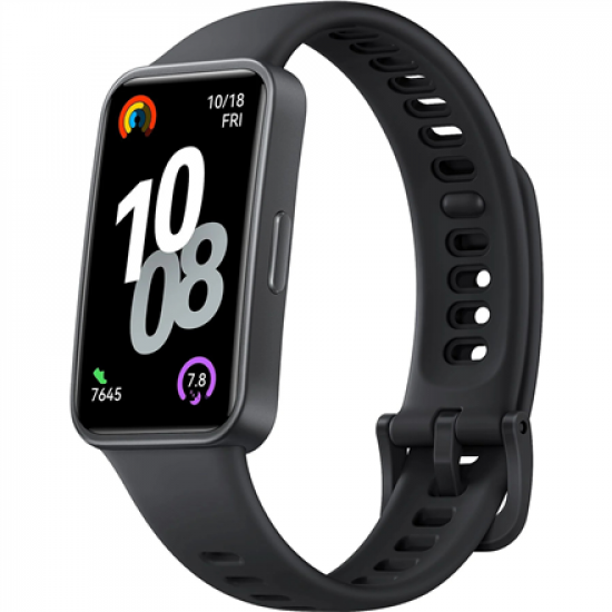 Huawei Band 10 | 1.47 inch AMOLED | Touchscreen | Heart rate monitor | Waterproof | Bluetooth | Black