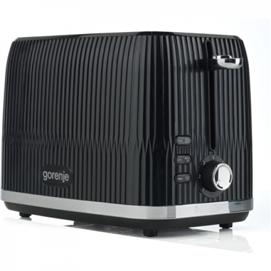 Gorenje Toaster | T850DPB | Number of slots 2 | Housing material Plastic | Black