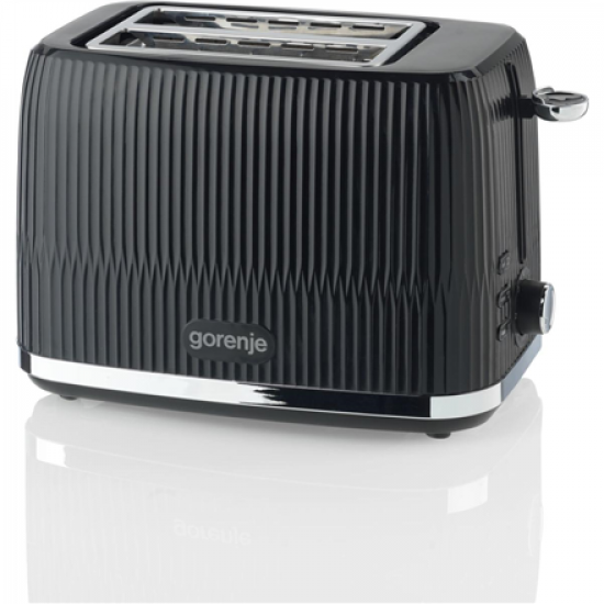 Gorenje Toaster | T850DPB | Number of slots 2 | Housing material Plastic | Black