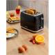 Gorenje Toaster | T850DPB | Number of slots 2 | Housing material Plastic | Black