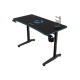 Onex | Gaming Desk w/Cup holder, headset hook, Gamepad holder, Full coverage mouse pad | GD1200H | Black