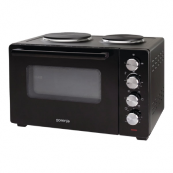 Gorenje | Mini Oven | OM30GBX | 30 L | Number of burners/cooking zones 2 | 1600 W | Black