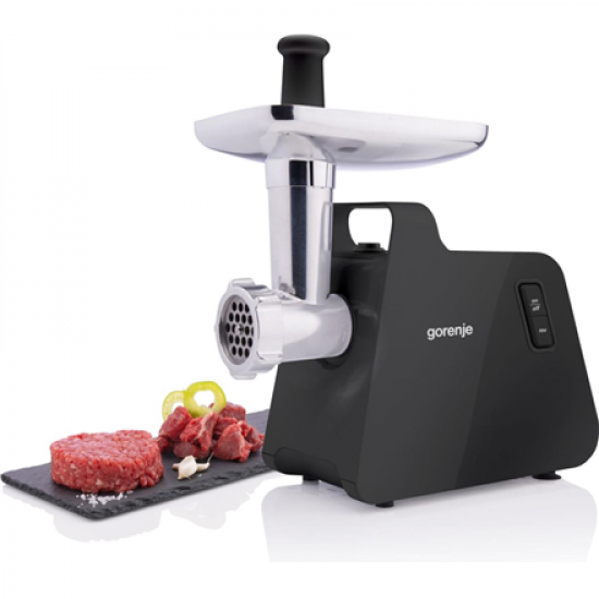Gorenje Meat grinder | MG2001SB | Black/Stainless Steel | 2000 W | Number of speeds 1 | Throughput (kg/min) 2.6