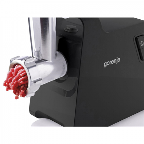 Gorenje Meat grinder | MG2001SB | Black/Stainless Steel | 2000 W | Number of speeds 1 | Throughput (kg/min) 2.6