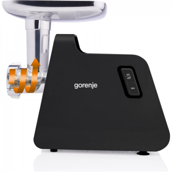 Gorenje Meat grinder | MG2001SB | Black/Stainless Steel | 2000 W | Number of speeds 1 | Throughput (kg/min) 2.6