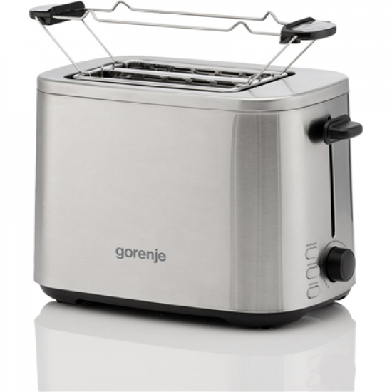 Gorenje Toaster | T800DS | Number of slots 2 | Housing material Stainless steel