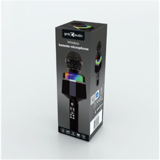 Gembird | Wireless Karaoke Microphone | MICBT-01-BK