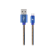 Cablexpert | Premium Jeans (Denim) Type-C USB Cable with Metal Connectors | CC-USB2J-AMCM-1M-BL