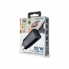 Cablexpert 3-port 65 W GaN USB PowerDelivery fast charger | TA-UC-PDQC65-01-BK