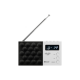 Adler | Digital Radio - PLL AM/FM | AD 1908 | Alarm function | White/Black