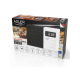 Adler | Digital Radio - PLL AM/FM | AD 1908 | Alarm function | White/Black