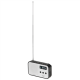 Adler | Digital radio PLL AM/FM | AD 1907 | Alarm function | White/Black