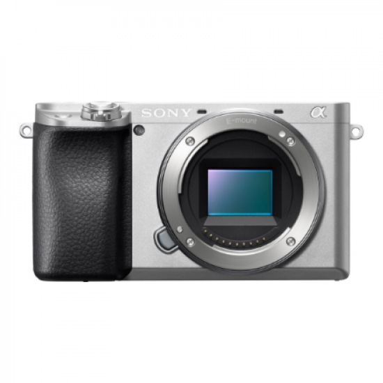 Sony ILCE-6100 Mirrorless Camera + 16-50mm Lens, Silver | Sony
