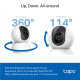 TP-LINK | Pan/Tilt AI Home Security Wi-Fi Camera | Tapo C230 | Tabletop/Ceiling-Mounted | 5 MP | 4mm/F2.0 | H.264 | Micro SD, Max. 512 GB